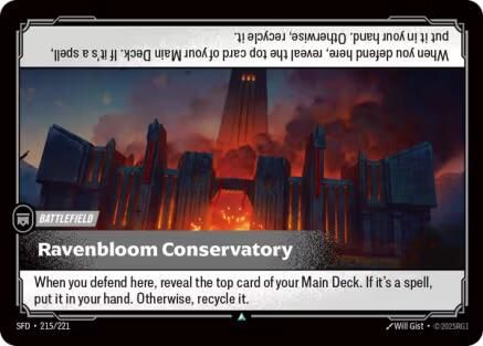 Spiritforged (215/221): Ravenbloom Conservatory - Foil