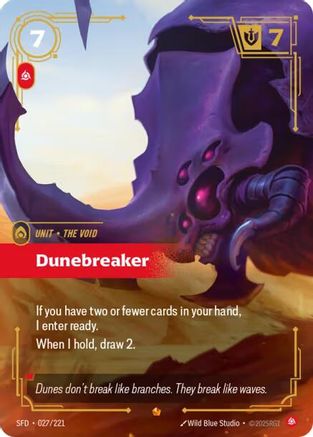 Spiritforged (027/221): Dunebreaker - Foil
