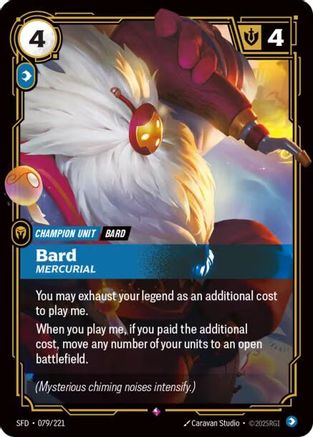 Spiritforged (079/221): Bard - Mercurial - Foil
