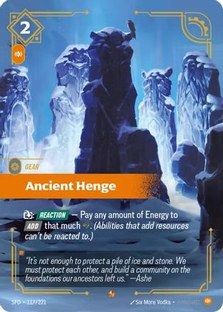Spiritforged (117/221): Ancient Henge - Foil