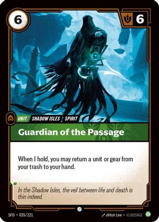 Spiritforged (035/221): Guardian of the Passage - Foil