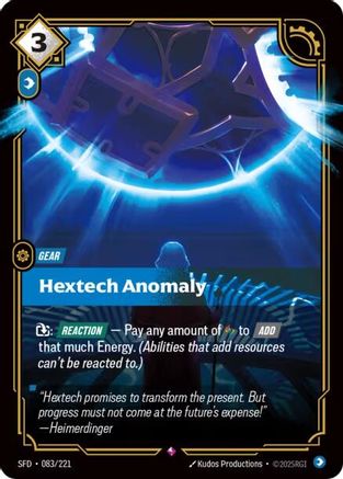 Spiritforged (083/221): Hextech Anomaly - Foil