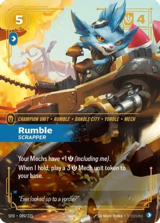 Spiritforged (089/221): Rumble - Scrapper - Foil