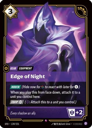 Spiritforged (139/221): Edge of Night - Foil