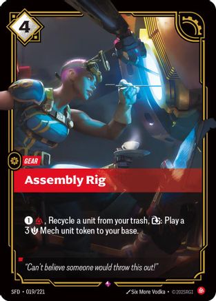 Spiritforged (019/221): Assembly Rig - Foil