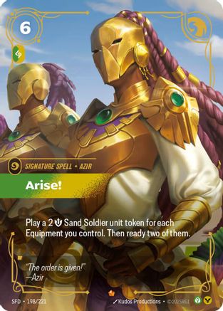 Spiritforged (198/221): Arise! - Foil