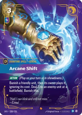 Spiritforged (200/221): Arcane Shift - Foil
