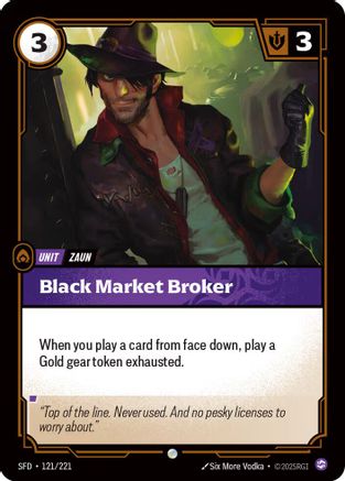 Spiritforged (121/221): Black Market Broker - Foil