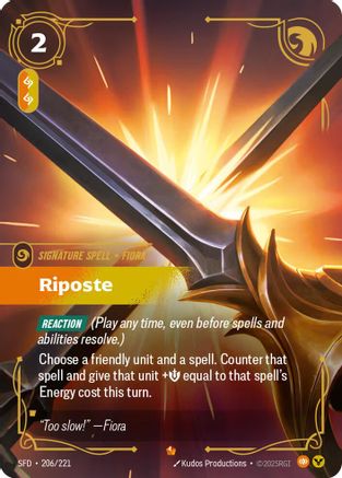 Spiritforged (206/221): Riposte - Foil