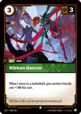 Spiritforged (038/221): Ribbon Dancer - Foil