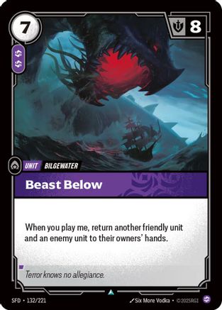 Spiritforged (132/221): Beast Below -