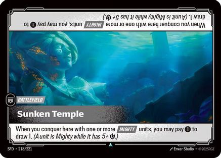 Spiritforged (218/221): Sunken Temple - Foil