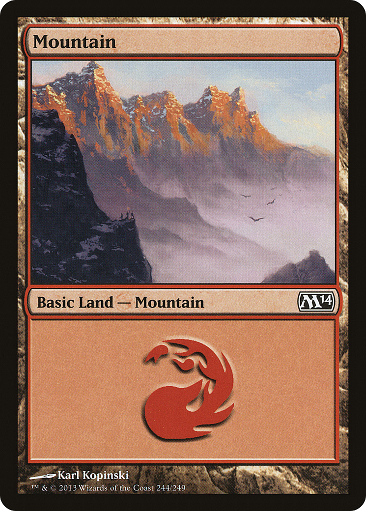 Magic 2014 - (M14-244) - Mountain (244)