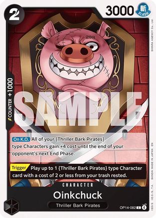 The Azure Seas Seven OP14-082 Oinkchuck (OP14-082) - Common