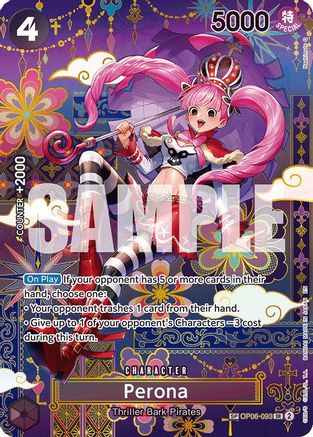 The Azure Seas Seven OP06-093 Perona - OP06-093 (SP) (OP06-093) - Foil - Super Rare