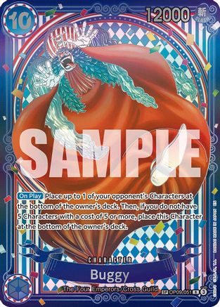 The Azure Seas Seven OP09-051 Buggy - OP09-051 (SP) (OP09-051) - Foil - Rare