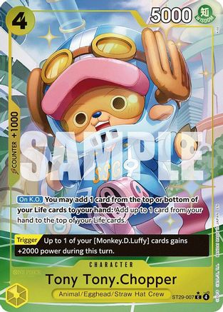 Starter Deck 29 Egghead ST29-007 Tony Tony.Chopper (Full Art) (ST29-007) - Foil - Common