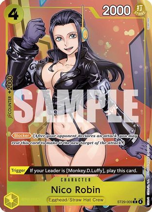 Starter Deck 29 Egghead ST29-009 Nico Robin (Full Art) (ST29-009) - Foil - Common
