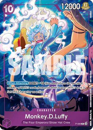 One Piece Promotion Cards P-099 Monkey.D.Luffy (Event Pack Vol. 8) (P-099) - Foil - Promo