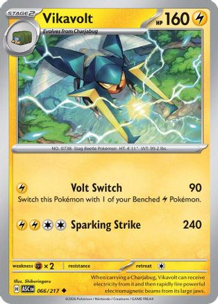 ME Ascended Heroes 066/217 Vikavolt - Uncommon