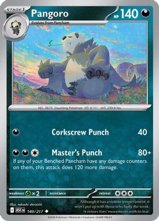 ME Ascended Heroes 140 Pangoro - Uncommon