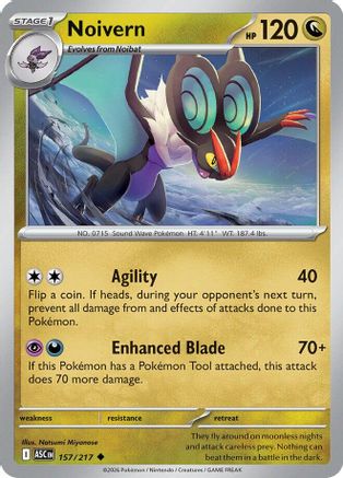 ME Ascended Heroes 157 Noivern - Uncommon