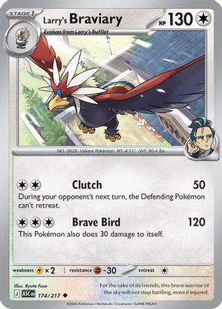 ME Ascended Heroes 174 Larry's Braviary - Uncommon