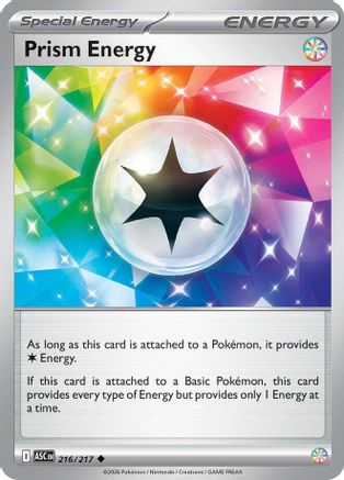 ME Ascended Heroes 216 Prism Energy - Uncommon