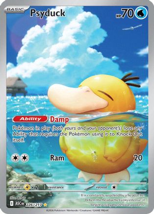 ME Ascended Heroes 226/217 Psyduck - Holofoil - Illustration Rare