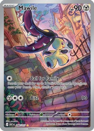 ME Ascended Heroes 246/217 Mawile - Holofoil - Illustration Rare