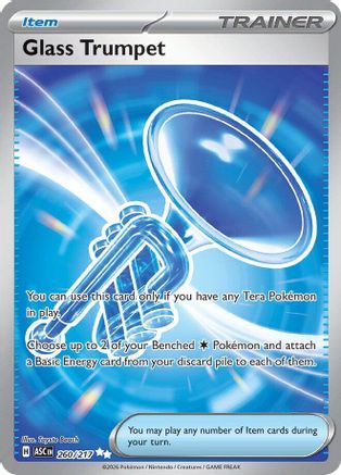 ME Ascended Heroes 260/217 Glass Trumpet - Holofoil - Ultra Rare