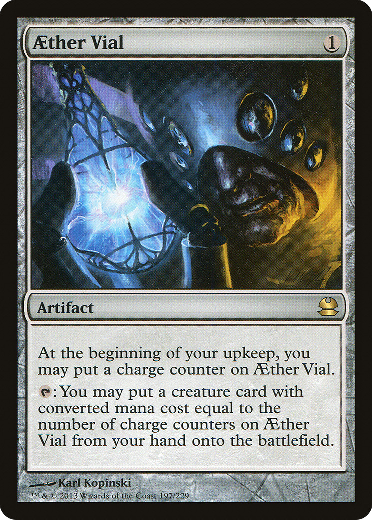Modern Masters - (MMA-197) - Aether Vial