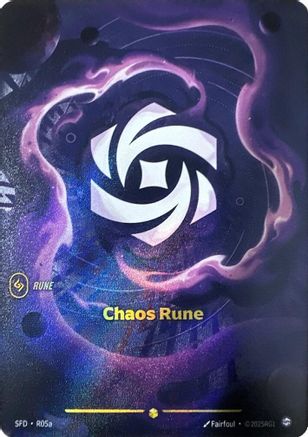 Spiritforged (R05a): Chaos Rune (Alternate Art) - Foil