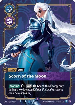 Unleashed (197/219): Diana - Scorn of the Moon - Foil