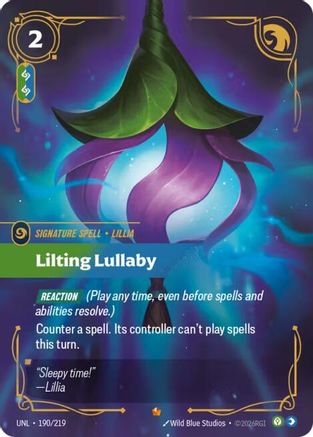 Unleashed (190/219): Lilting Lullaby - Foil