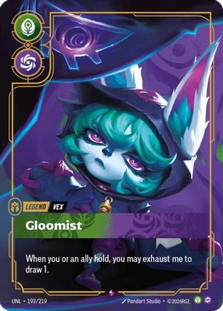 Unleashed (193/219): Vex - Gloomist - Foil