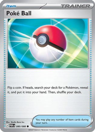 ME03 Perfect Order 080 Poke Ball - Reverse Holofoil - Common