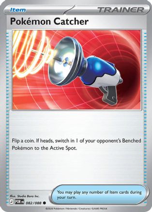 ME03 Perfect Order 082 Pokemon Catcher - Reverse Holofoil - Common