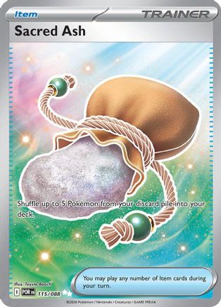ME03 Perfect Order 115 Sacred Ash - Holofoil - Ultra Rare