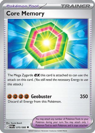 ME03 Perfect Order 070 Core Memory - Reverse Holofoil - Uncommon