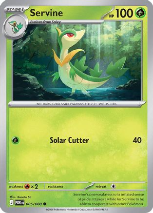 ME03 Perfect Order 005 Servine - Reverse Holofoil - Common