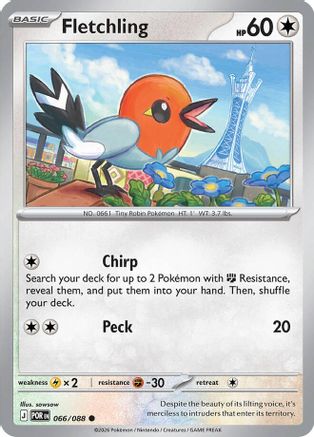 ME03 Perfect Order 066 Fletchling - Common