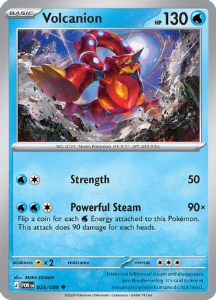 ME03 Perfect Order 025 Volcanion - Uncommon
