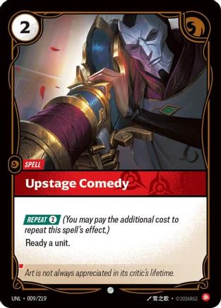 Unleashed (009/219): Upstage Comedy -