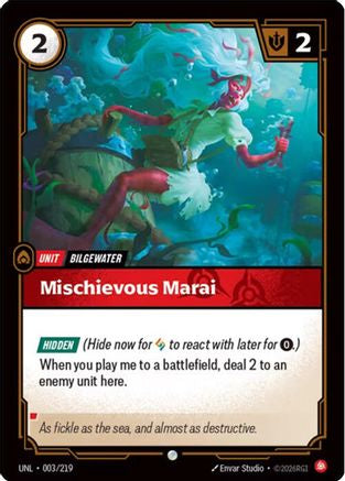 Unleashed (003/219): Mischievous Marai -
