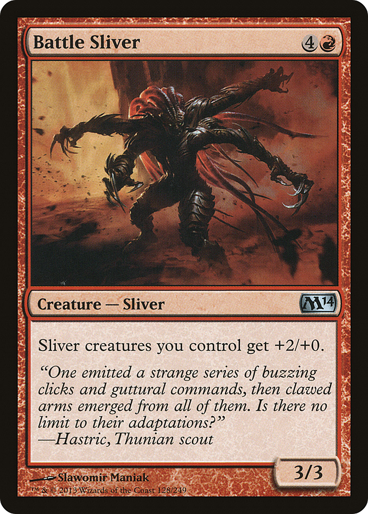 Magic 2014 - (M14-128) - Battle Sliver