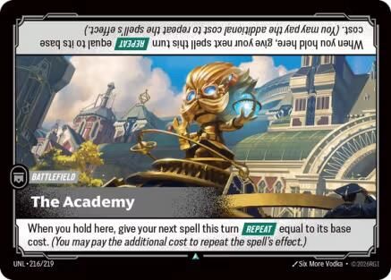 Unleashed (216/219): The Academy - Foil