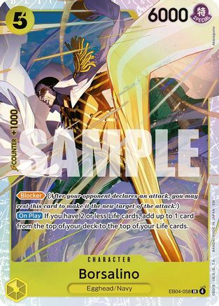 Adventure on Kamis Island EB04-058 Borsalino (EB04-058) - Foil - Super Rare