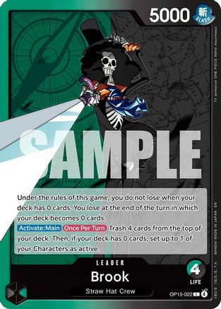 Adventure on Kamis Island OP15-022 Brook (OP15-022) (OP15-022) - Leader