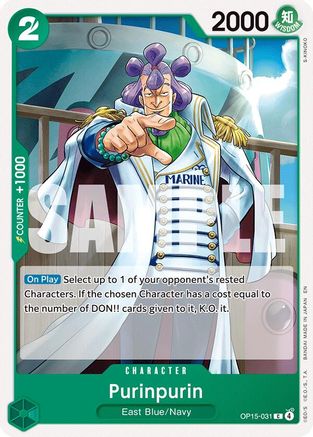 Adventure on Kamis Island OP15-031 Purinpurin (OP15-031) - Common